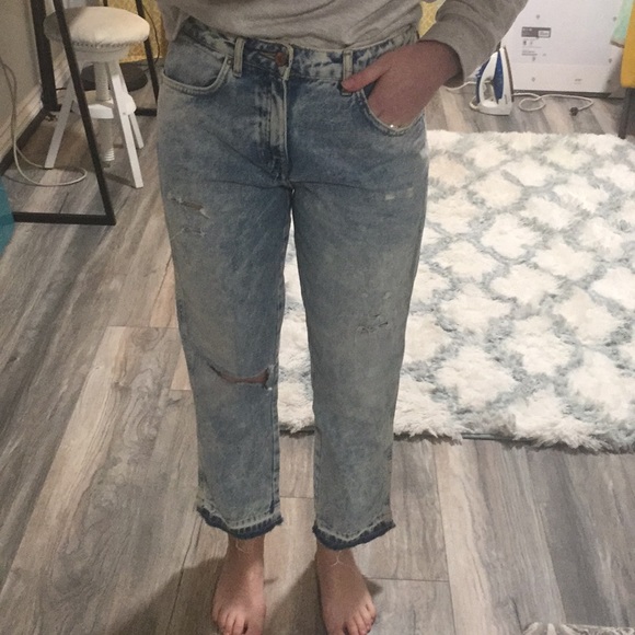 Blue straight leg jeans - Picture 9 of 11